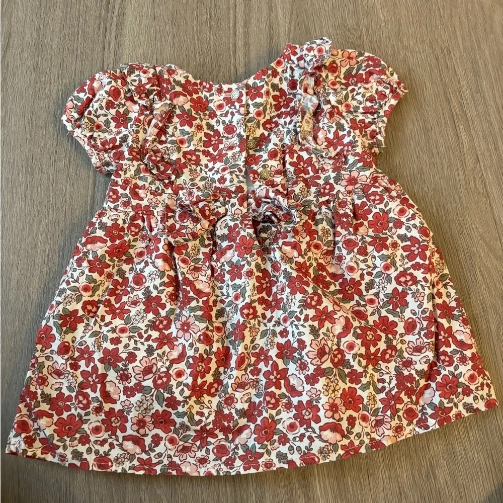 Cupcakes & Cashmere Pink and White Floral Dress